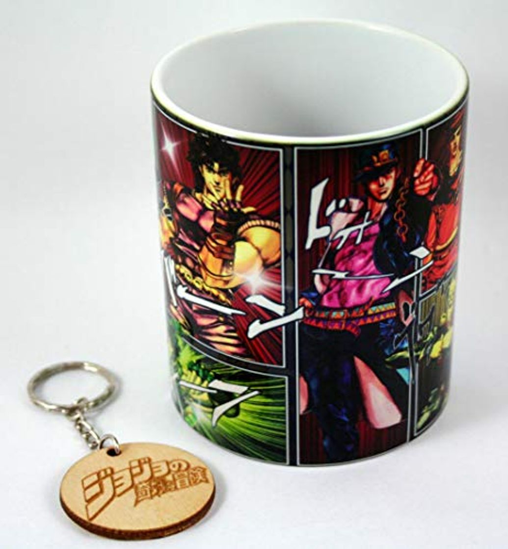 Social Taza y llavero JoJo's Bizarre Adventure