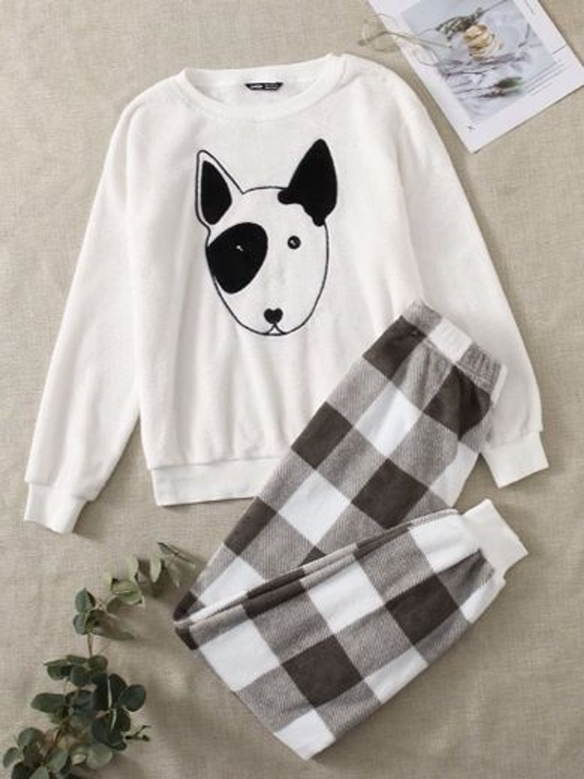 Moda Pijama “dog” 