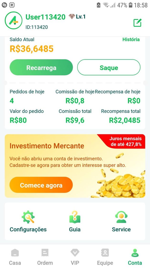 App Americanas livre