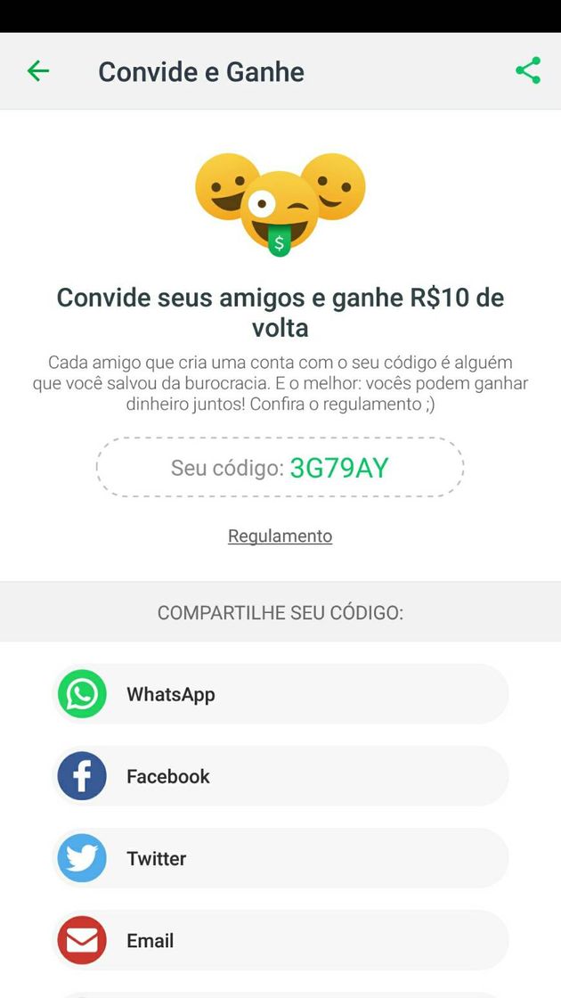 Ganhe R$10 no picpay