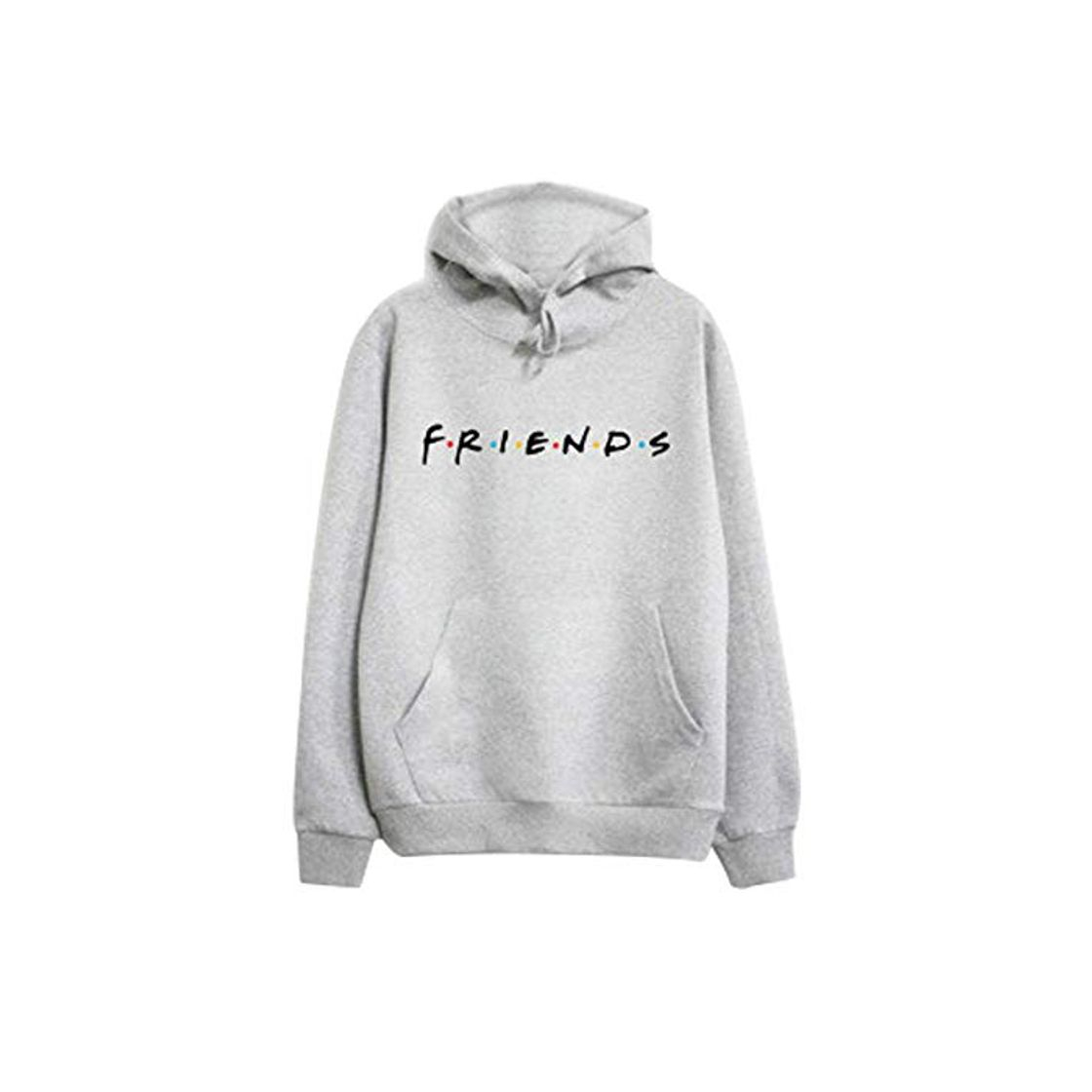 Moda Sudadera Friends Mujer Serie con Capucha Moda Casual Pullover Hip Hop Danza Camisetas Mejores Amigas Manga Larga Encapuchado Otoño Invierno Primavera para Gemelos Hermanas Baggy Jumper Top Streetwear