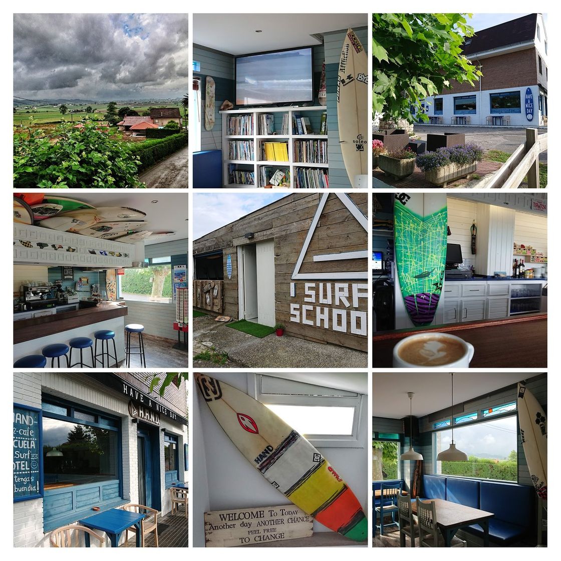 Restaurantes H.A.N.D. Surf Hostel