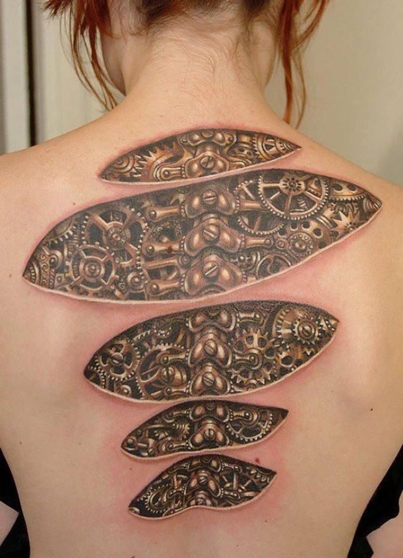 Moda Tatuagem realistas 3d