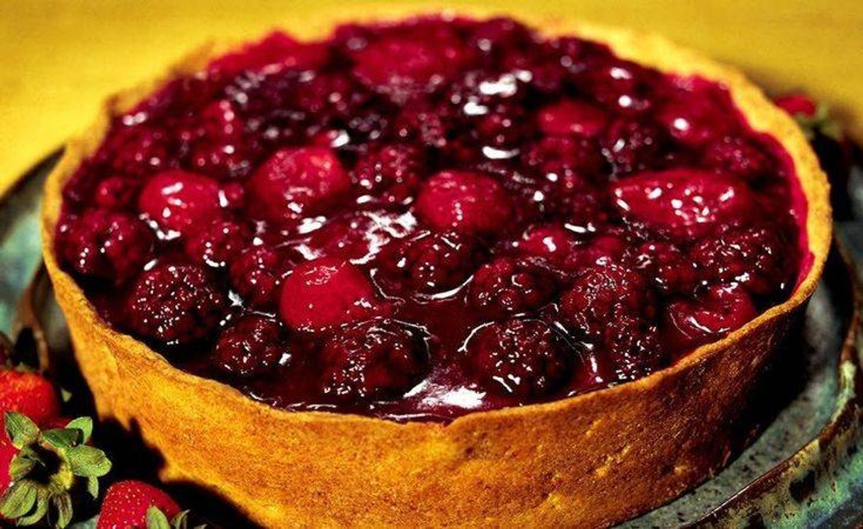 Social Torta com frutas vermelhas!