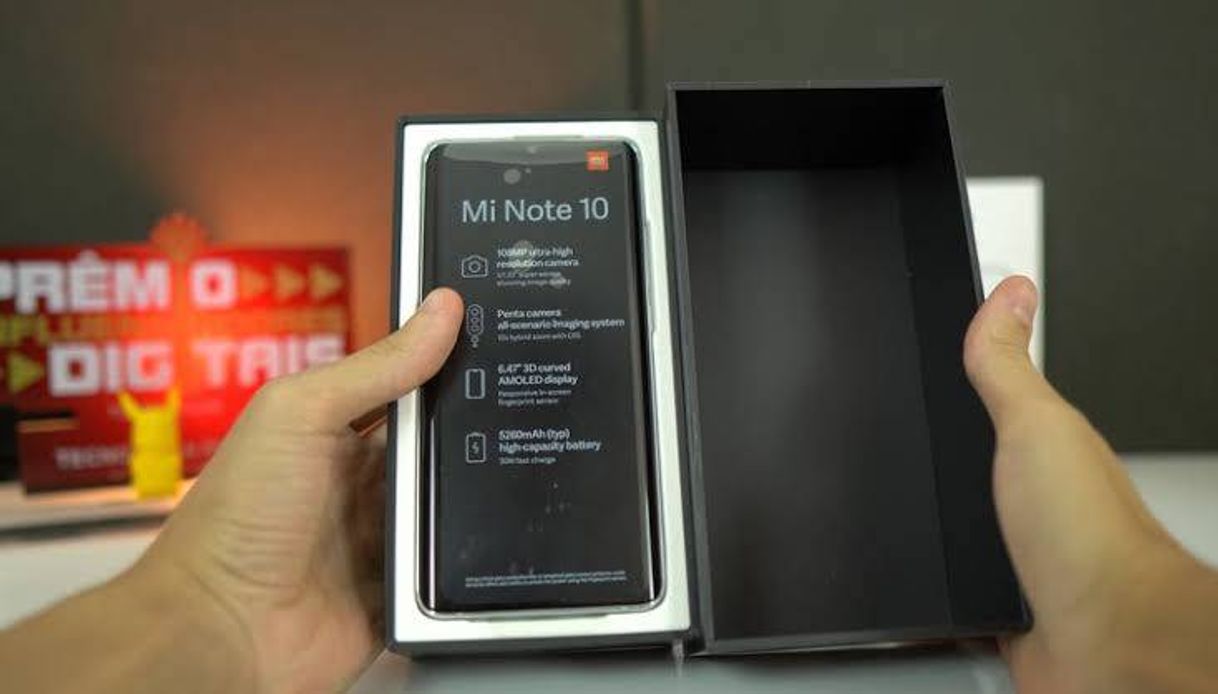 Smartphone XIAOMI MI Note 10 6.47" FHD+ 6GB/128GB 4G-LTE NFC Dual-SIM Green
