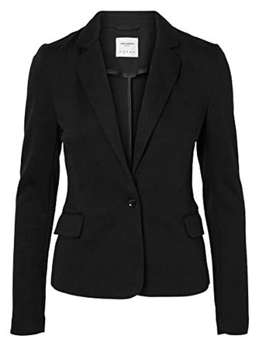 Moda Vero Moda Vmjulia Ls Blazer Dnm Noos, Chaqueta de Traje para Mujer,