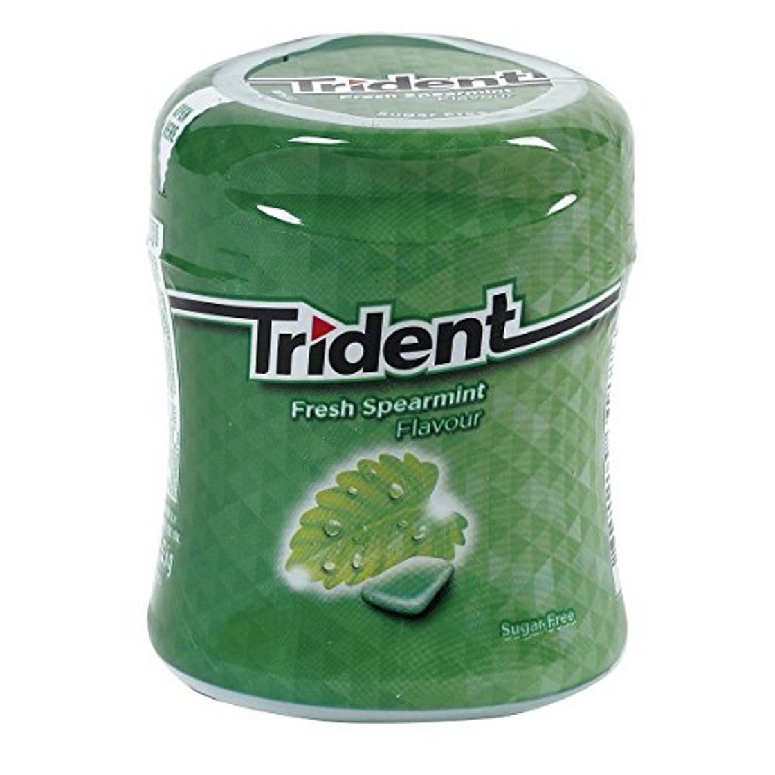 Product TRIDENT chicle grageas sabor hierbabuena bote 83 gr