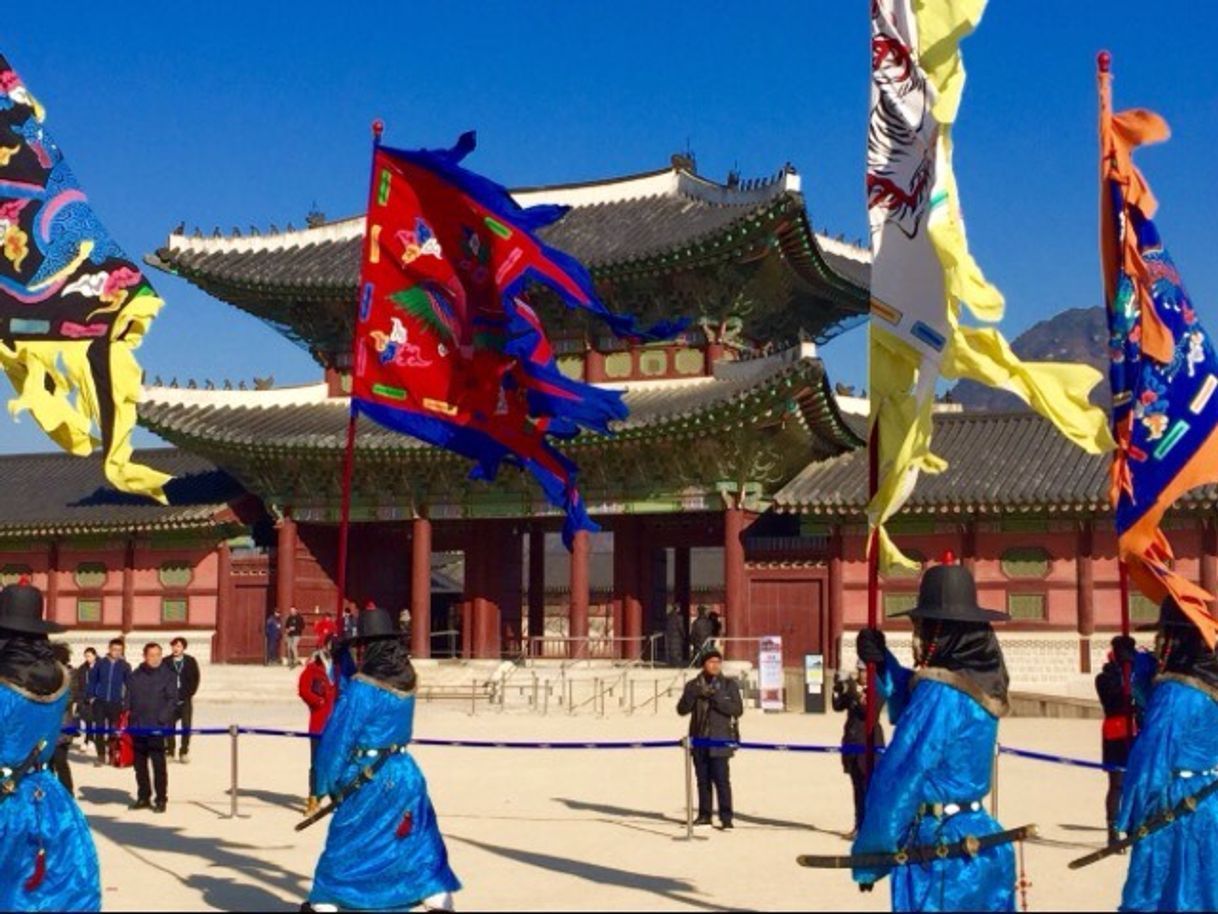 Lugar Gyeongbokgung Palace na Coreia do Sul