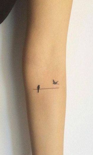 Tatuagem de pássaros 