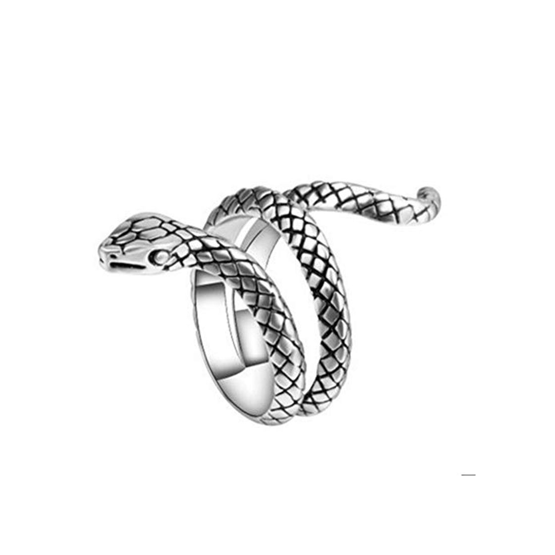 Social Ogquaton Mujeres Anillo de Plata de Apertura Tamaño Ajustable Anillos Forma Animal