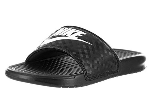 Nike Benassi, Chanclas para Mujer, Negro