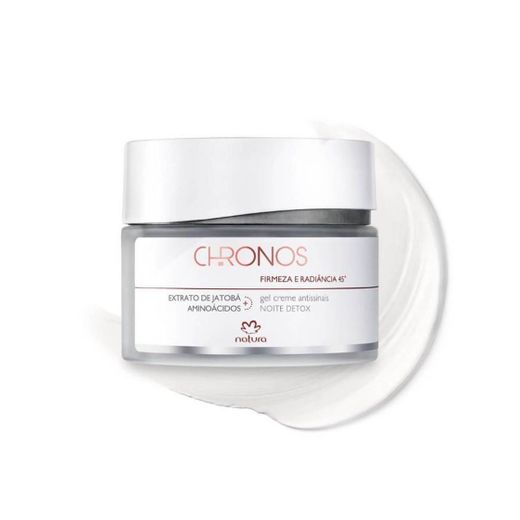 Gel Creme Antissinais 45+ Noite Firmeza e Radiância Chronos - 40g