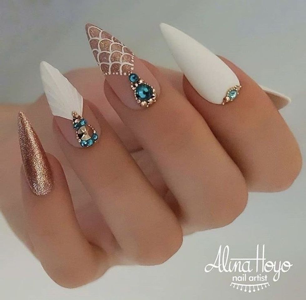 Moda unhas decoradas 