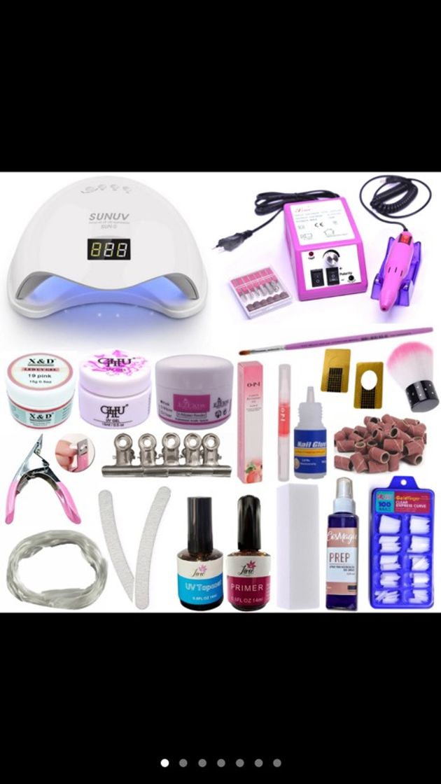 Fashion Kit completo , site confiável seja uma nails sem gasta muito