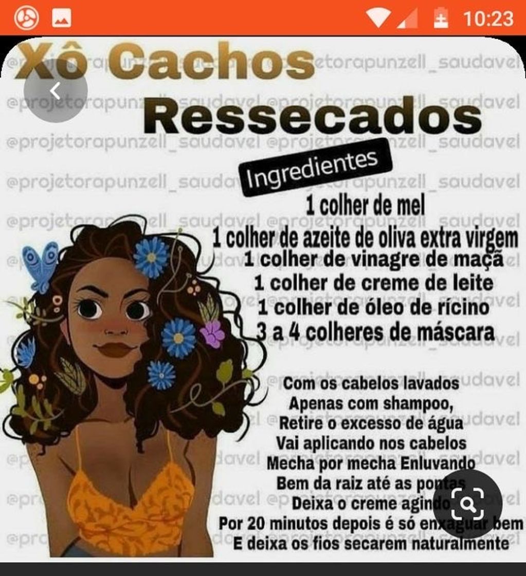 Moda Cachos ressecados?