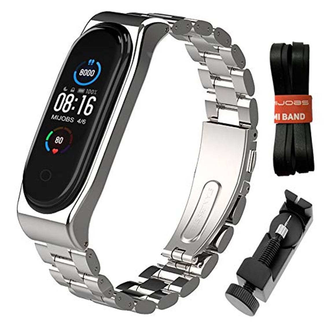 Products Mijobs Correas de Mi Band 5 Mi Band 4&3 Correa Bracelet, Wrist