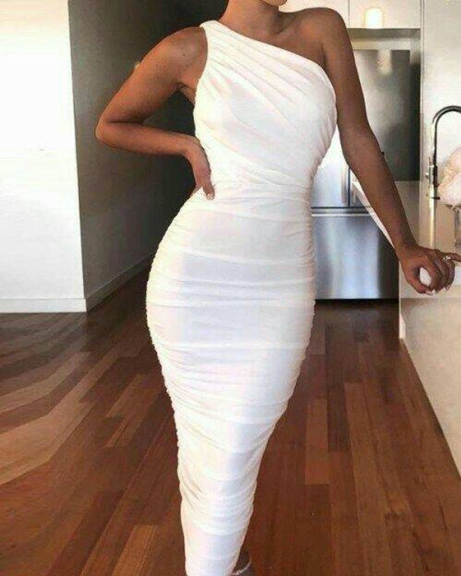 Vestido tubinho branco 