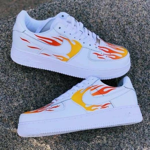 Nike eternal flame air force 1 