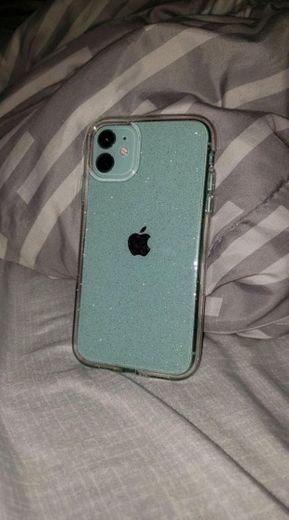 Case transparente com glitter iPhone 11