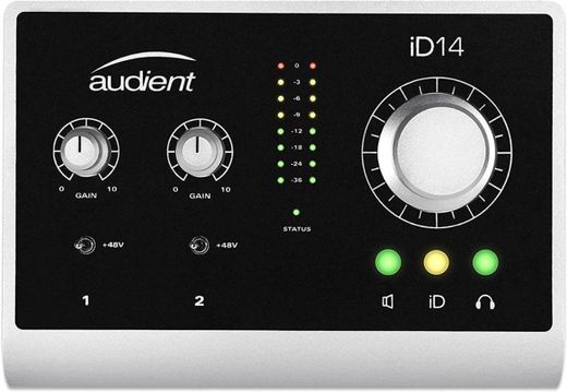 AUDIENT ID14 - Interfaz de audio USB de alto rendimiento