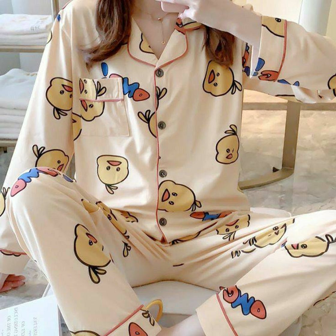 Social Pijama de patinho 🐤
