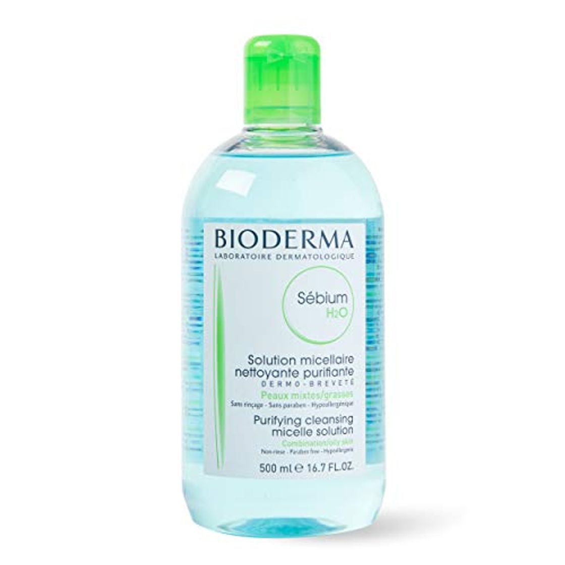 Beauty Bioderma  Sebium H2O Agua Micelar Piel Acne 500 Ml