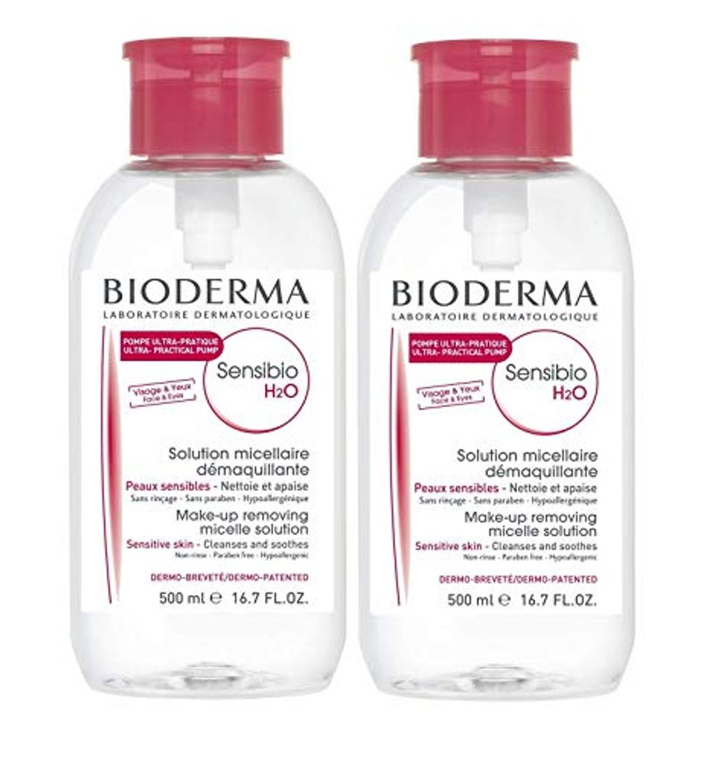 Belleza Bioderma Bioderma Sensibio H2O Micellaire 2X500Ml 1000 g