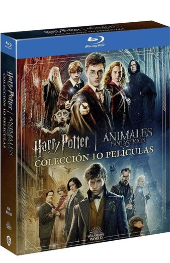 Pack Harry Potter + Animales Fantásticos Colección Completa [Blu-ray]
