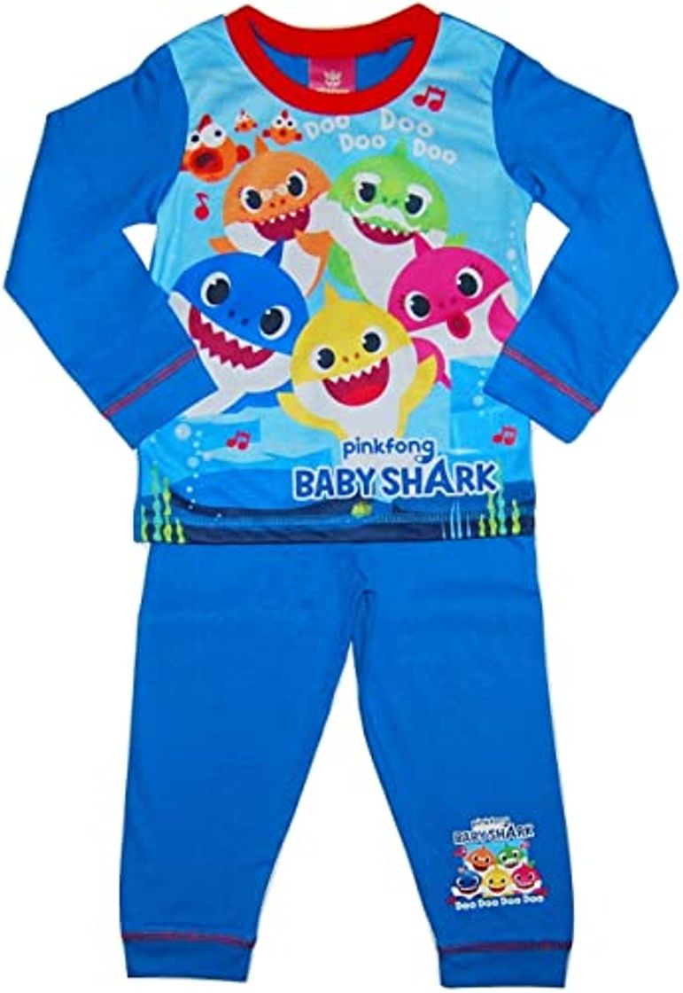 Moda Baby Shark Pijama para niños Doo Doo Doo PinkFong