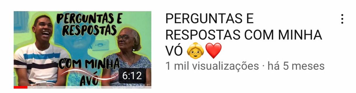 Moda PERGUNTAS E RESPOSTAS COM MINHA VÓ ❤️ 