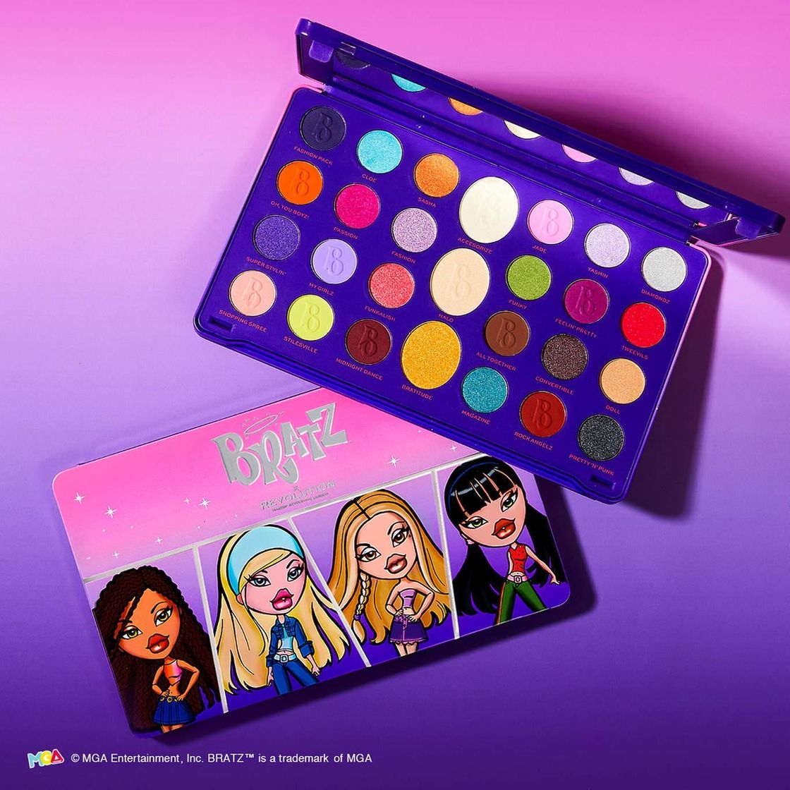 Belleza Paleta revolution Bratz