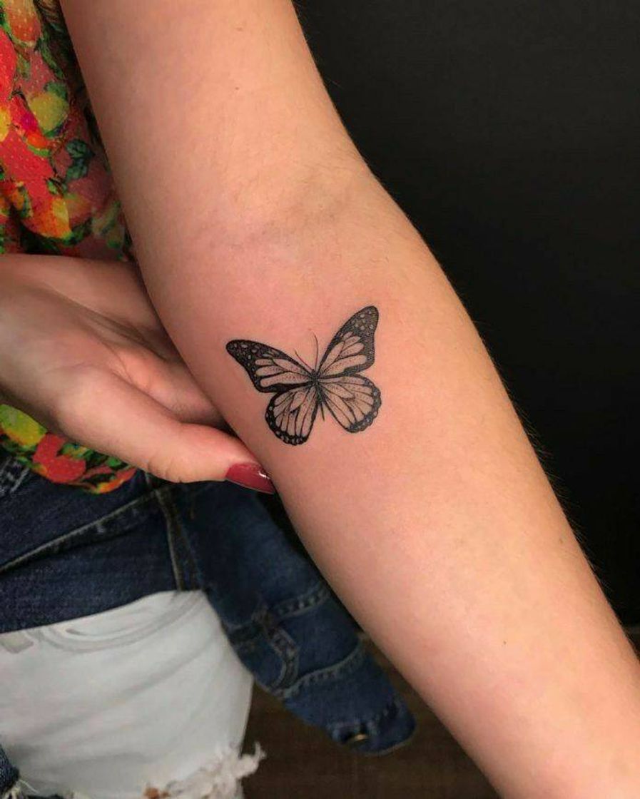 Fashion tatuagem borboleta 