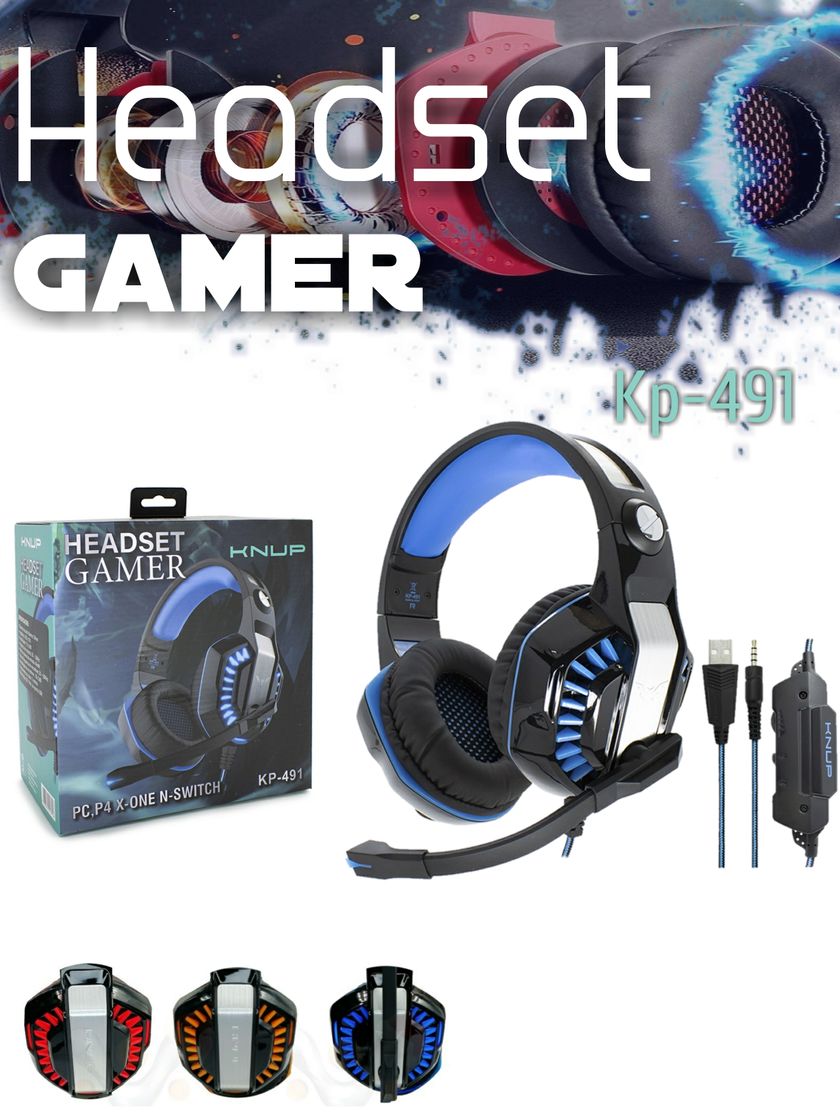 Fashion Headset Gamer qualidade Max 