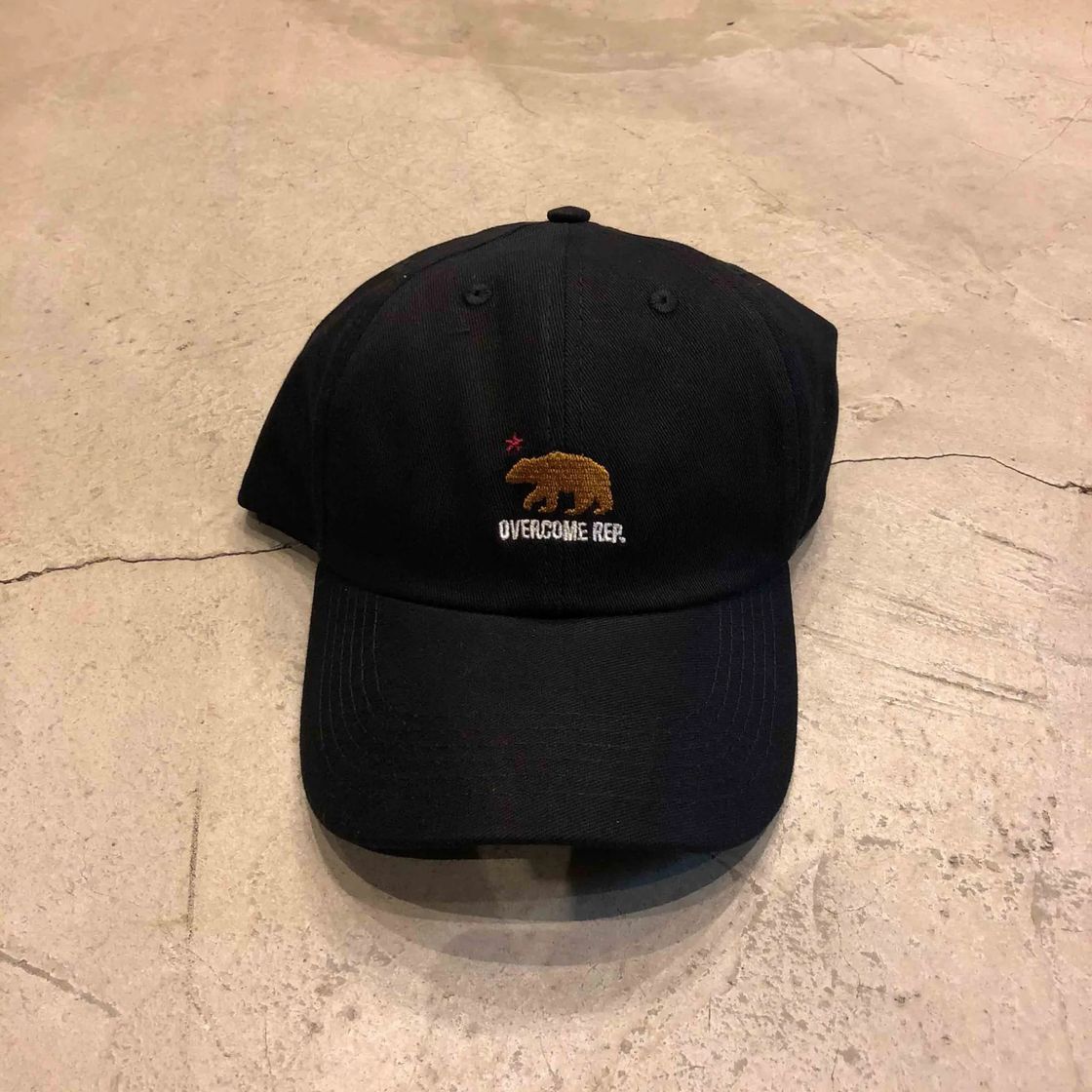 Fashion Dad Hat Overcome "Califórnia" Preto 