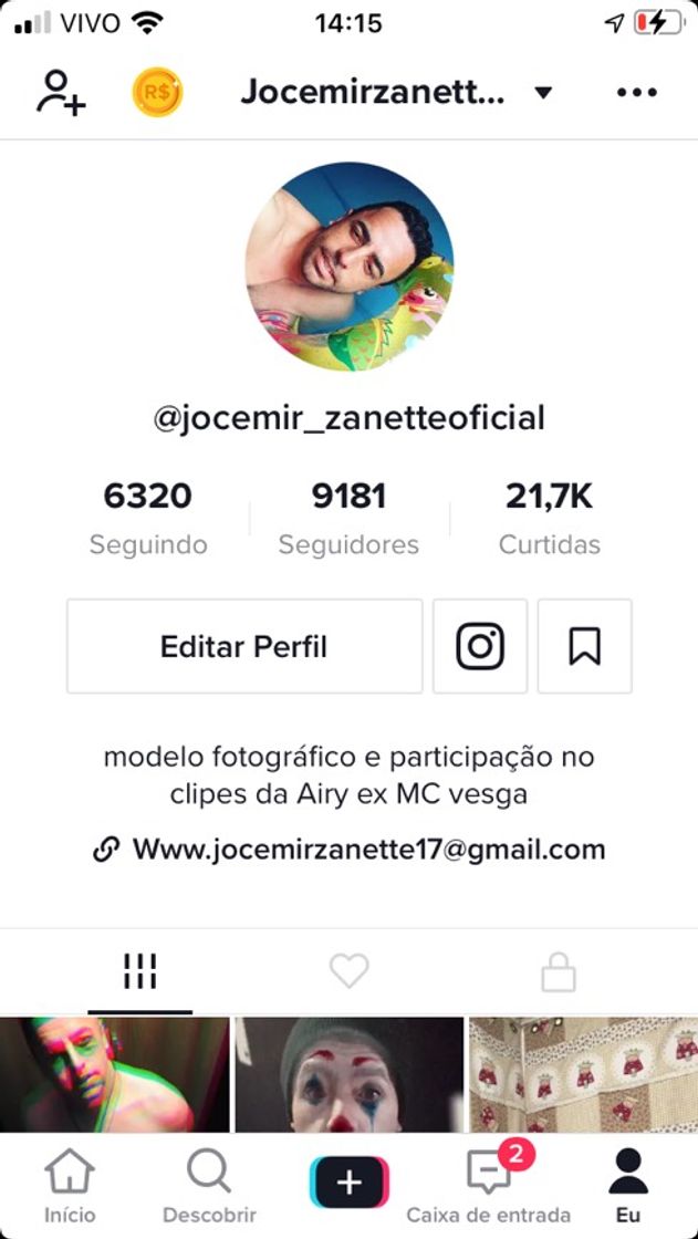 Moda Recomendo todos me seguir no meu perfil do TikTok 