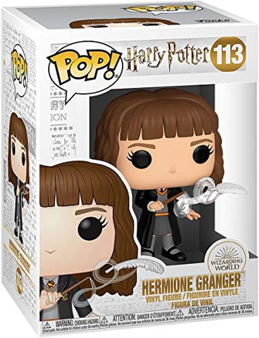 Social Funko- Pop Harry Potter-Hermione w/Feather Figura Coleccionable, Multicolor