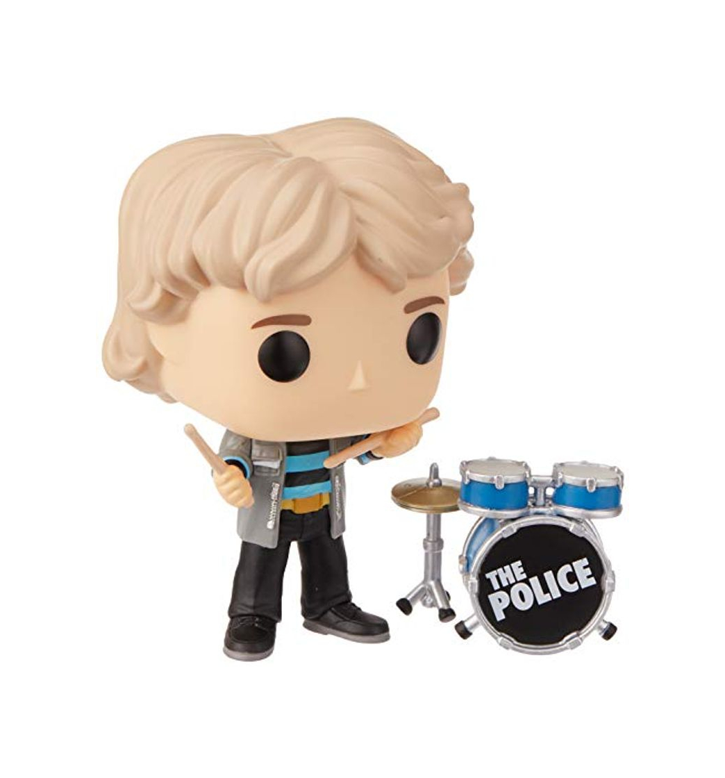 Juegos Funko- Pop Figura de Vinilo: Música: The Police-Stewart Copeland Coleccionable, Multicolor