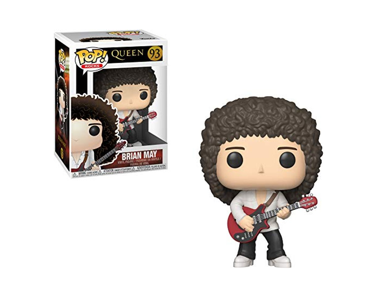 Social Funko- Pop Vinyl: Rocks: Queen: Brian May Figura De Vinilo, Multicolor, Talla