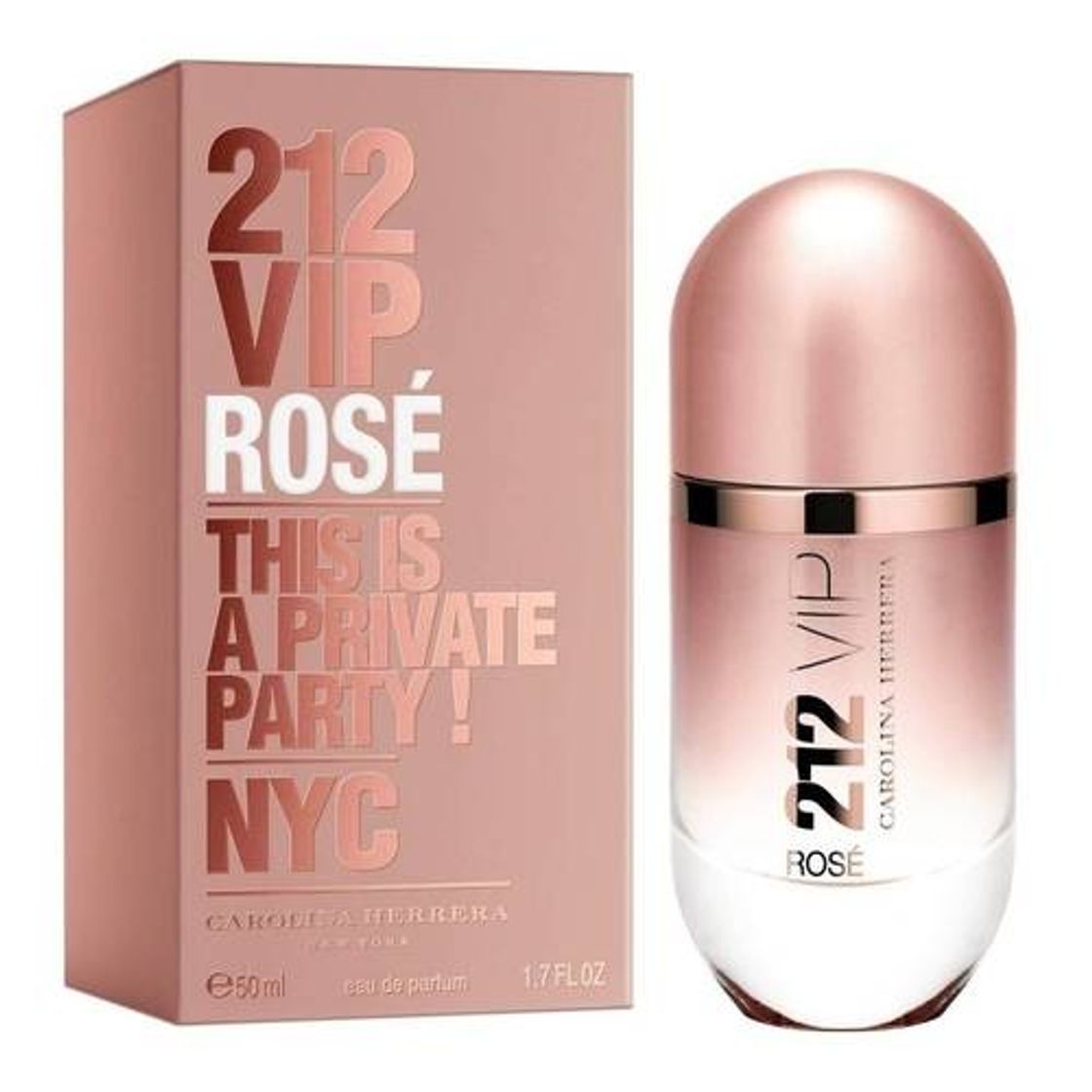 Fashion Perfume Carolina Herrera 212 VIP Rosé Feminino 