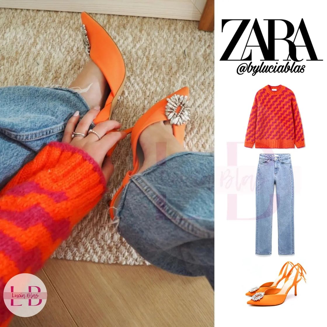 Moda ZAPATOS JOYA NARANJA