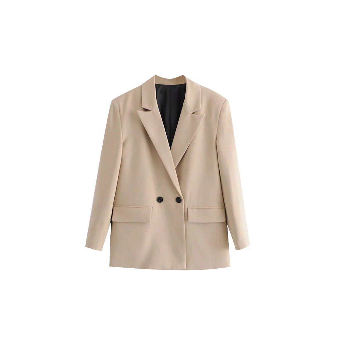 Fashion BLAZER CRUZADO BEIGE