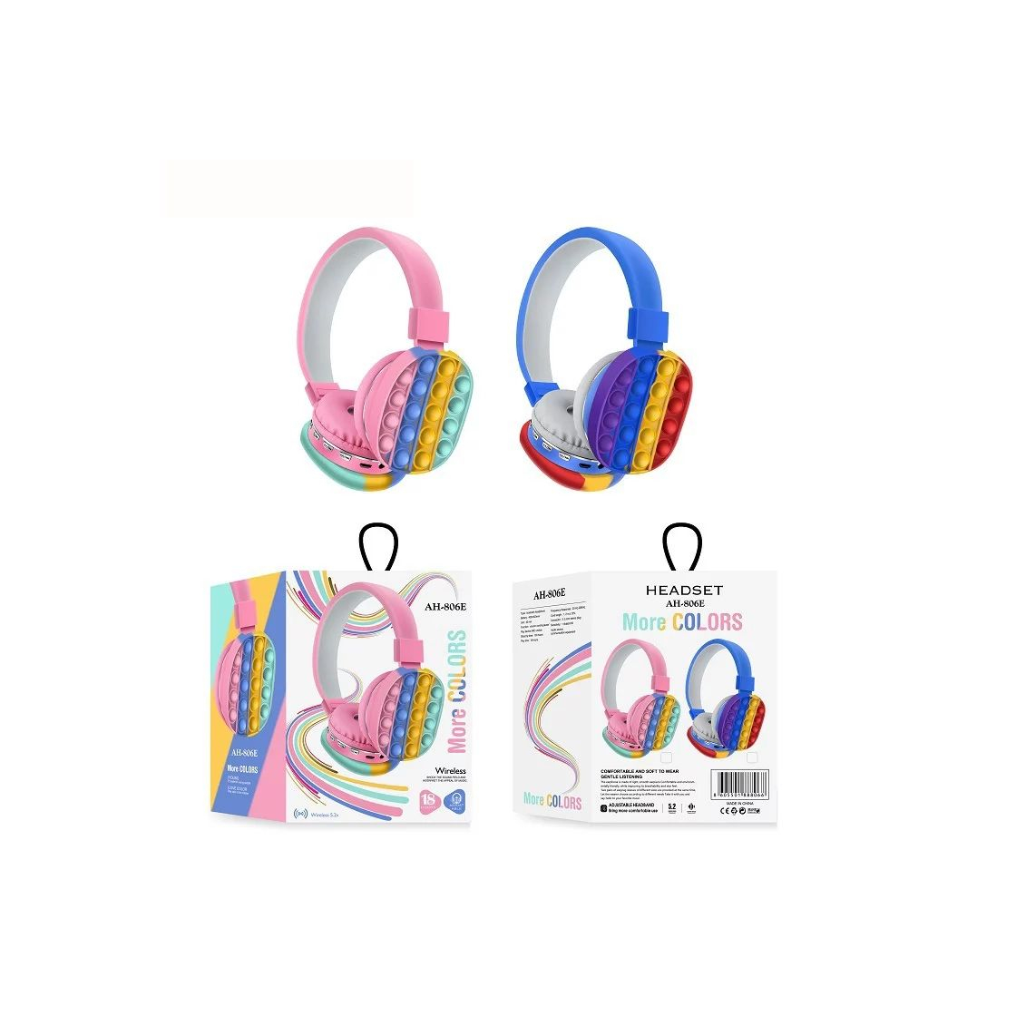 Producto Auriculares Pop It