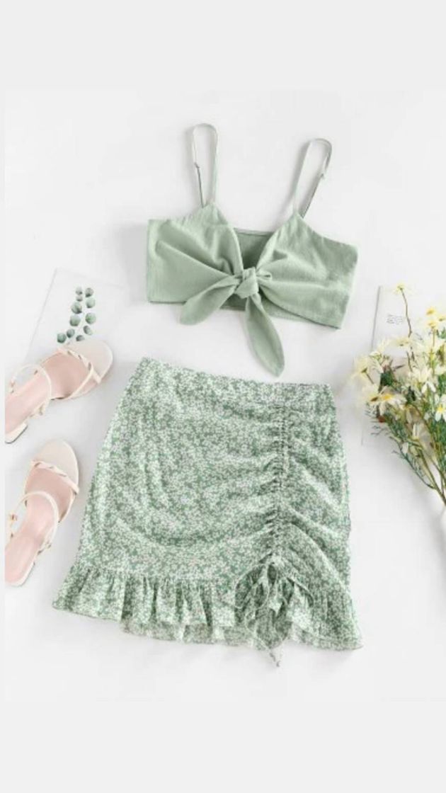 Moda Conjunto verde 