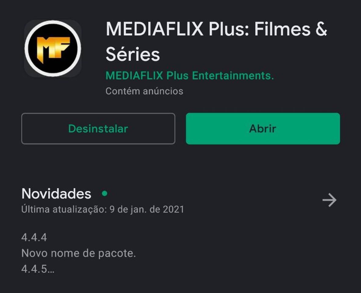 App MEDIAFLIX Plus: Filmes & Séries