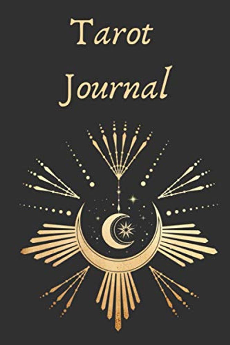 Social Celestial Tarot Journal Tracker Notebook for the Modern Boho Baby Witch or