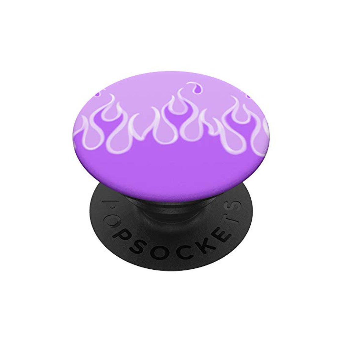 Social Y2K Purple Flames Lavender Soft Girl EGirl Aesthetic PopSockets PopGrip