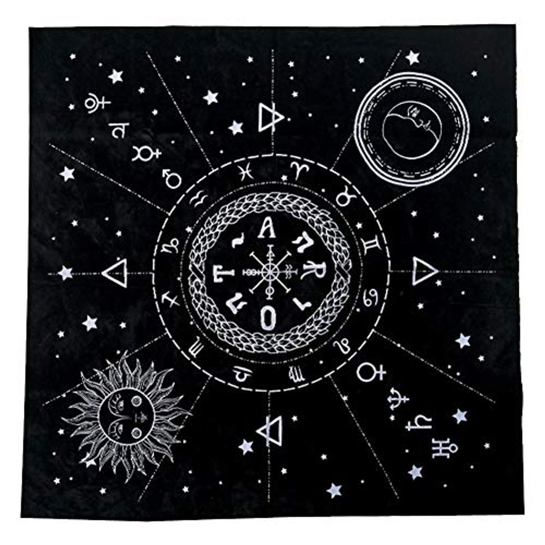 Producto szlsl88 Mantel de Tarot de 19 Pulgadas