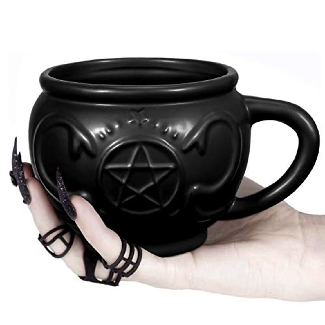 Social Hemoton Taza de Caldero de Bruja Taza de Novedad 3D Taza de