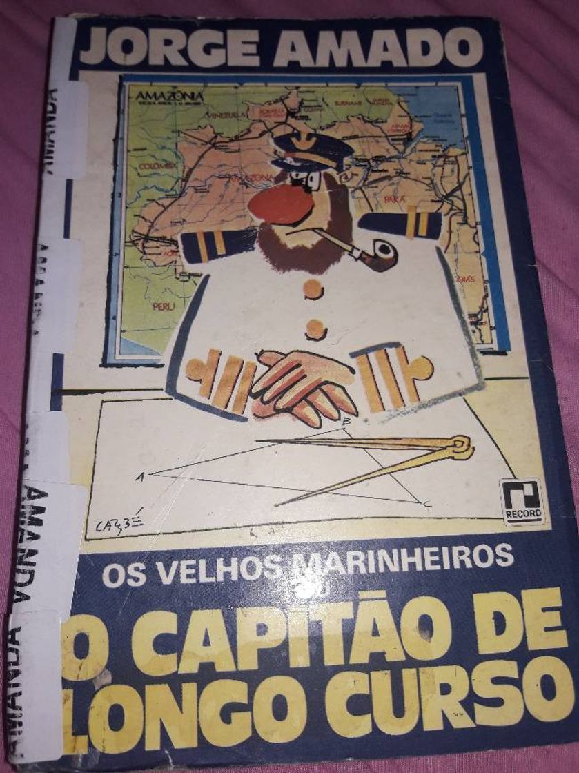 Book Os Velhos Marinheiros Ou O Capitão-De-Longo-Curso