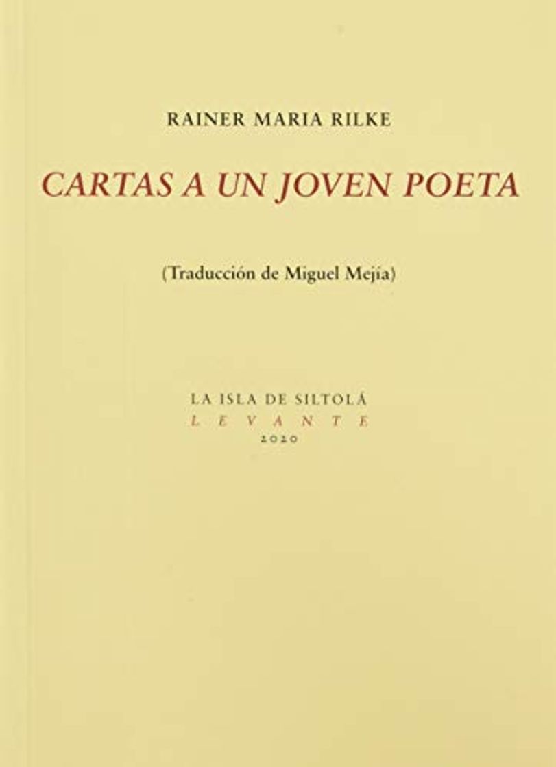 Libro Cartas A Un Joven Poeta: 38